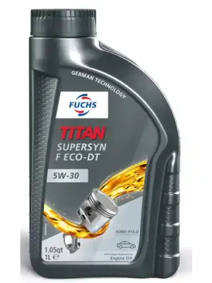 Bezpečná Platba MOTOROVÝ OLEJ FUCHS 5W-30 TITAN SUPERSYN F 1L