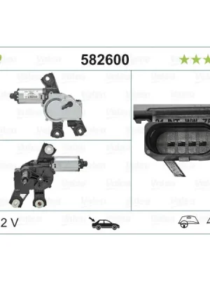 Motor stěračů VALEO 582600 Objednat Nyní