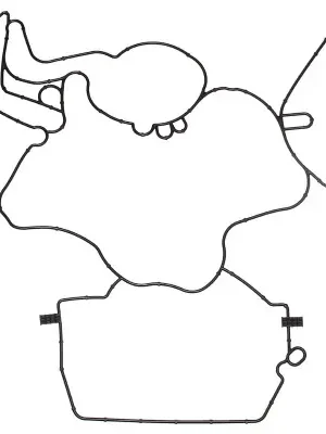 Těsnění, víko (kliková skříň) ELRING 122472 Pouze Dnes