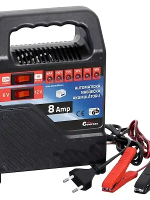 Nabíječka 8Amp 6/12V TÜV/GS/CE Akční Cena