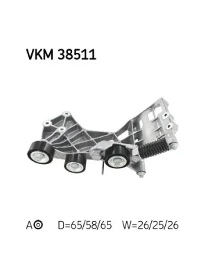 Odeslání Ihned Napínací kladka, žebrovaný klínový řemen SKF VKM 38511