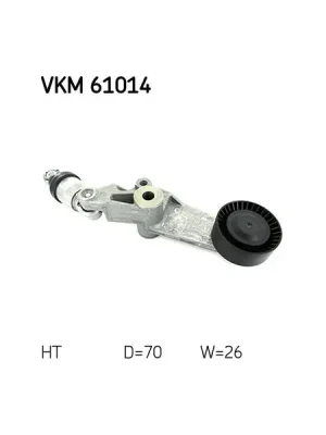 Cenová Bomba Napínací kladka, žebrovaný klínový řemen SKF VKM 61014