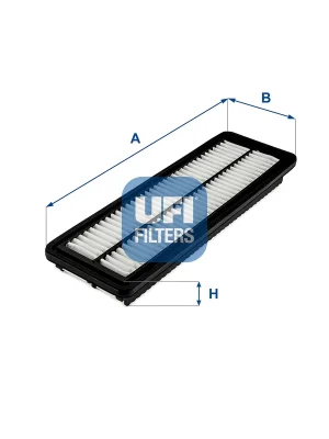 Originální Vzduchový filtr UFI 3072600