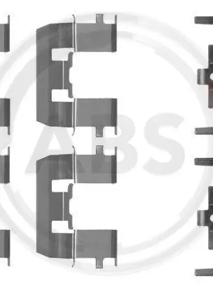 Top Prodej Sada příslušenství, obložení kotoučové brzdy A.B.S. 1208Q