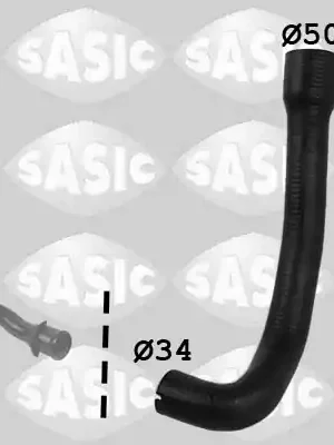 Nízká Cena Hadička plnicího vzduchu SASIC 3336240