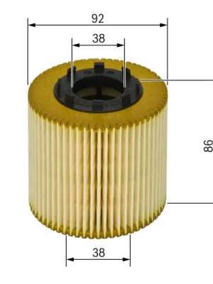 Olejový filtr BOSCH 1 457 429 198 Top Prodej