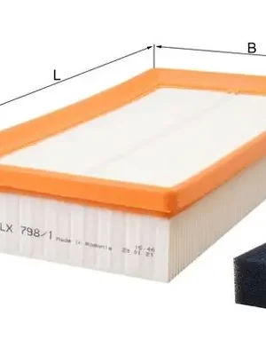 Vzduchový filtr KNECHT LX7981 Ověřený