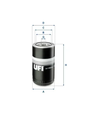 Olejový filtr UFI 23.156.00 Super Cena