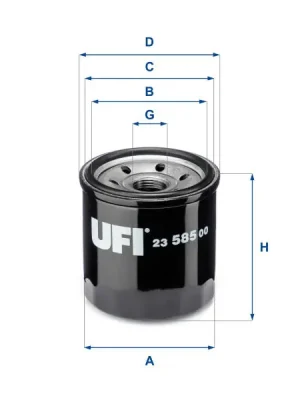 Olejový filtr UFI 23.585.00 Sleva