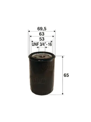 Olejový filtr VALEO 586054 Ihned K Objednání