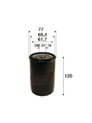 Olejový filtr VALEO 586130 Akce