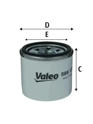 Vysoce Kvalitní Olejový filtr VALEO 586170