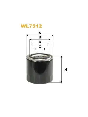 Nejlepší Volba Olejový filtr WIX FILTERS WL7512