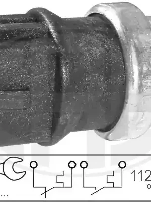 Teplotní spínač, větrák chladiče ERA 330164 Nejlepší Volba