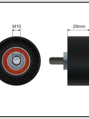Vratná/vodicí kladka, ozubený řemen CAFFARO 1308 Must-Have