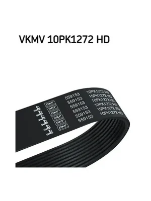 Akce ozubený klínový řemen SKF VKMV 10PK1272 HD