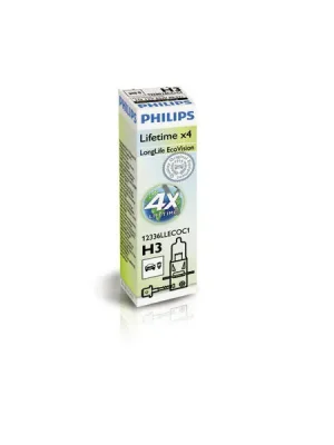 Philips LongLife EcoVision 12336LLECOC1 H3 PK22s 12V 55W Doprava Zdarma
