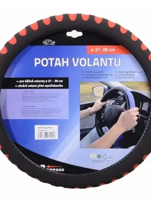Omezená Nabídka Potah volantu SOFT červený