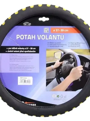 Potah volantu SOFT žlutý Akce