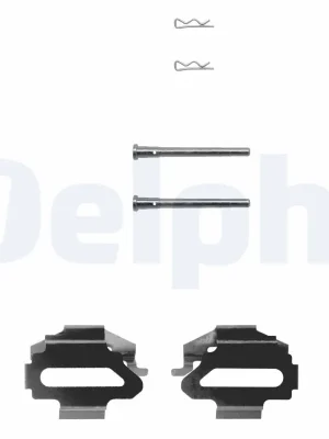 Must-Have Sada příslušenství, obložení kotoučové brzdy DELPHI LX0162