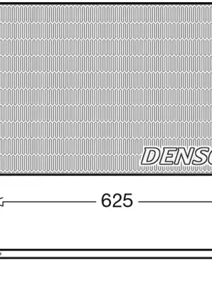 Nízká Cena Kondenzátor, klimatizace DENSO DCN05022