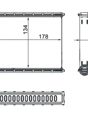 Oblíbený Výměník tepla, vnitřní vytápění MAHLE ORIGINAL AH 272 000S