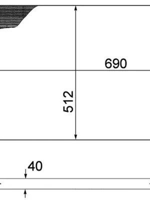 Nejprodávanější Chladič, chlazení motoru MAHLE ORIGINAL CR 1092 000P