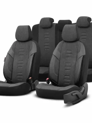 Sada autopotahů OTOM THRONE 102 SMOKED 3-ZIP Akční Cena