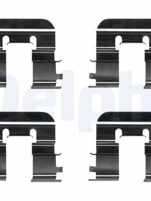Must-Have Sada příslušenství, obložení kotoučové brzdy DELPHI LX0676