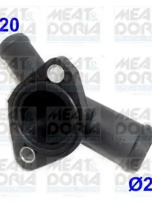 Příruba chladiva MEAT & DORIA 93158 Pouze Dnes