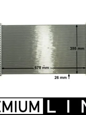 Autentický Chladič, chlazení motoru MAHLE ORIGINAL CR 1101 000P