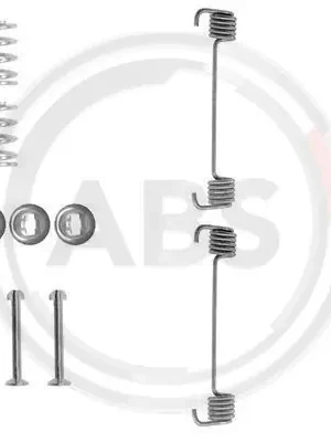 Ihned K Objednání Sada příslušenství, parkovací brzdové čelisti A.B.S. 0619Q
