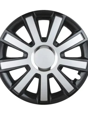 Puklice FLASH 14" black&silver Finální Výprodej