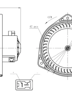 Vnitřní ventilátor NRF 34303 Bezpečná Platba