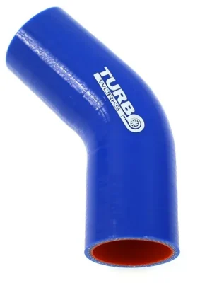 Cenová Bomba Silikonová hadice - 45° koleno Pro Blue 60 mm