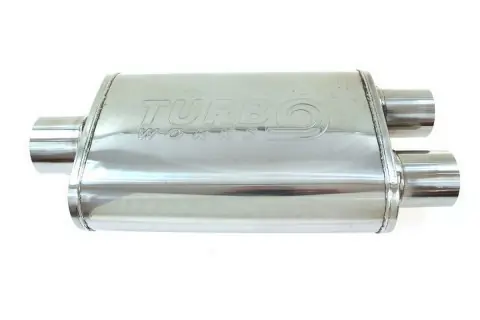 Středový tlumič výfuku 57-51 mm LT 304SS Cenově Výhodný