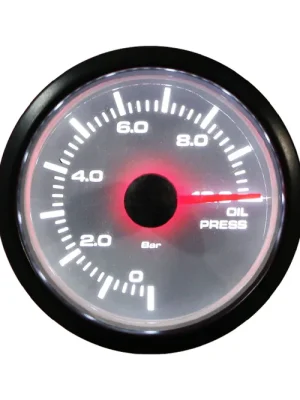 Přídavný budík 52 mm STP2W - Tlak oleje Víkendová Akce