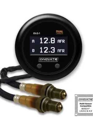 Super Cena Přídavný budík 52 mm- AFR Dual Lambda DLG-1