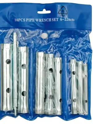 Sada klíčů trubkových 10 ks 6 - 22 mm Must-Have