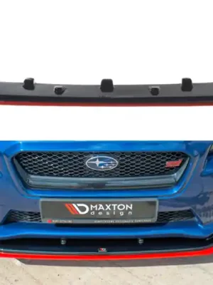Omezená Nabídka Spoiler pod přední nárazník- Subaru, SUIM4WRXSTIFD2GFD2RRED