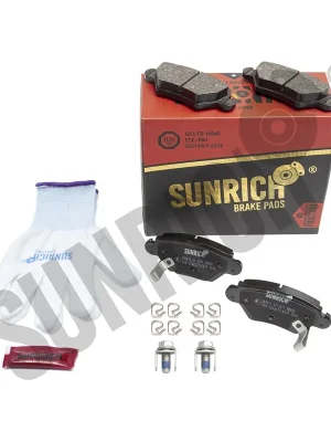 Objednat Nyní Sada brzdových destiček, kotoučová brzda SUNRICH SR08730114711352