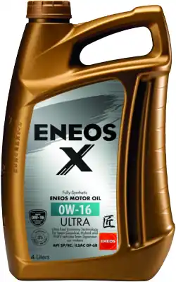 Olej Eneos Ultra X 0W-16 4L Nová Kolekce