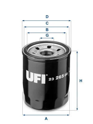 Dokud Zásoby Vydrží Olejový filtr UFI 2326500