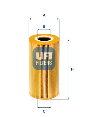 Ověřený Olejový filtr UFI 2500900