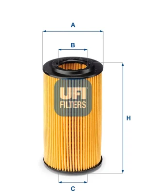 Odeslání Ihned Olejový filtr UFI 2507200