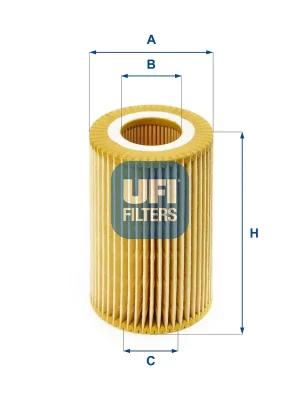 Olejový filtr UFI 2507400 Top Prodej