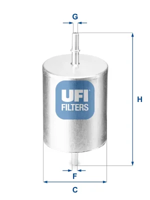 Cenově Výhodný Palivový filtr UFI 3181700