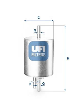 Nová Kolekce Palivový filtr UFI 3183000