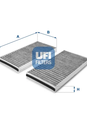 Filtr, vzduch v interiéru UFI 5412700 Pouze Dnes