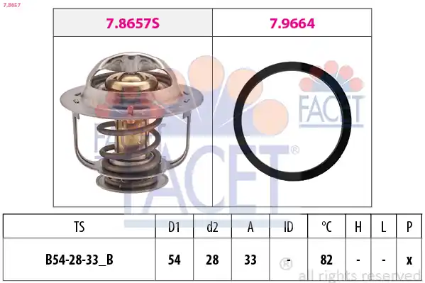Dokud Zásoby Vydrží Termostat, chladivo FACET 78657